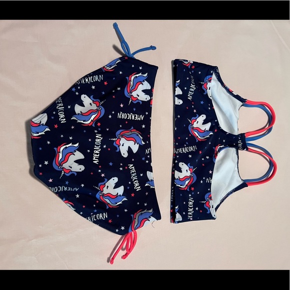 GIRLS UNICORN BIKINI - Picture 4 of 15